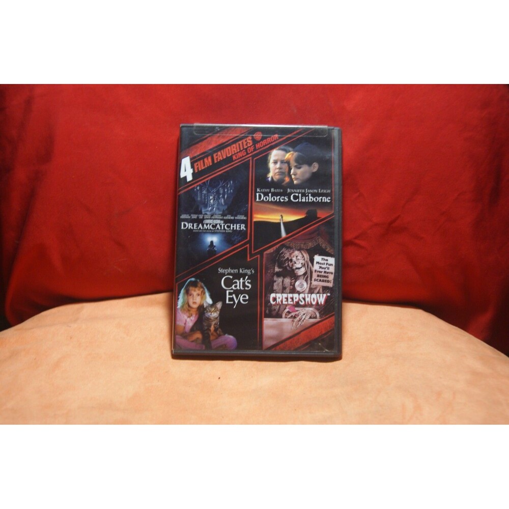 4 Film Favorites: King of Horror (DVD) Classic Horror Spooky Collectible